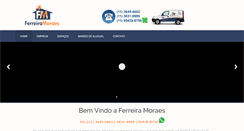 Desktop Screenshot of ferreiramoraes.com.br