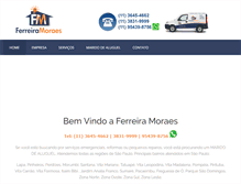 Tablet Screenshot of ferreiramoraes.com.br